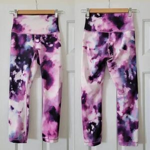Lululemon Wunder Under Blooming Pixie SQOI Crop Tights III Size 4
